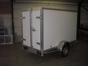 Profit gesloten bakaanhangwagen 3mx1m80x1m80